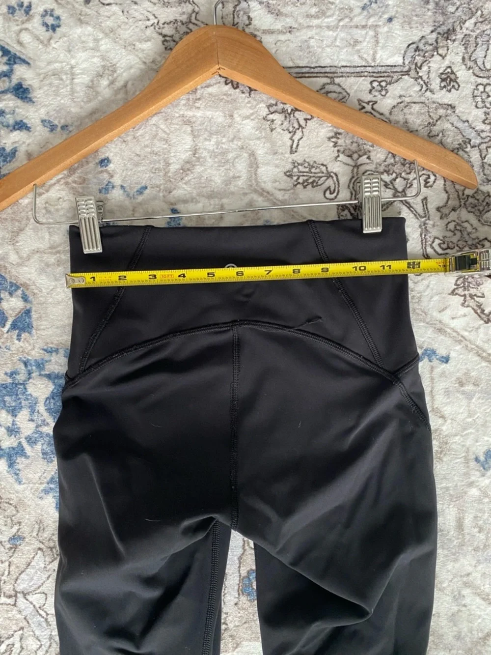 Lululemon Athletica High Waist Mesh Capri Leggings